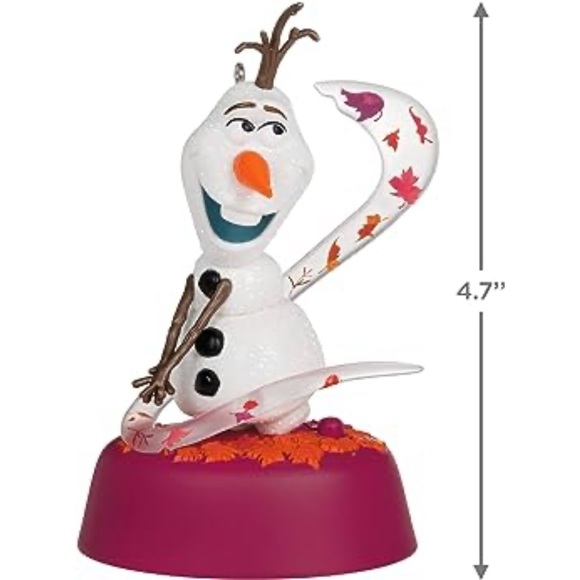 Hallmark Keepsake Olaf and Gale Frozen II Musical Ornament - Picture 1 of 2